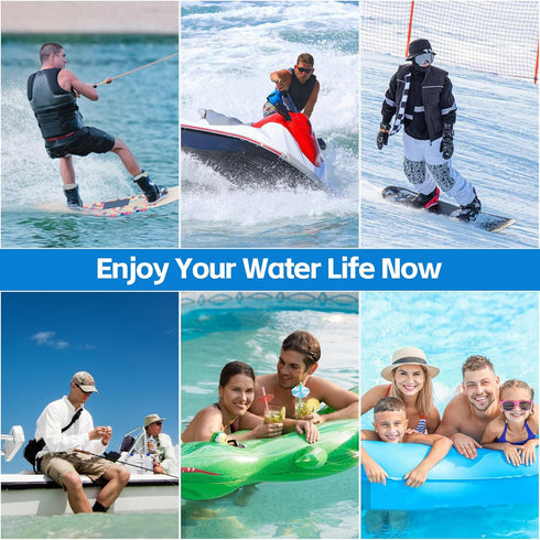 Waterproof Phone Pouch - IP68 Floating Case for iPhone 15/14/13/12/11 Pro Max Plus Up to 6.8'' | Cellphone Dry Bag