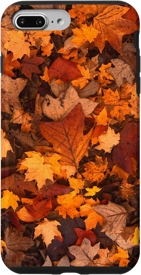 iPhone 7 Plus/8 Plus Autumn Season Happy Fall Leaves Thanksgiving Cell Phone Case