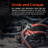 True Mods 12V-48V Dual Stud Battery Junction Post, 3/8 Inch M10 Power Distribution Post Terminal Bus Bar