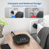 Power Strip with 3 Outlets and 3 USB Ports, Desktop Charging Station with 5 ft Extension Cord - Black