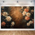 Drgilau 7X5ft Vintage Floral Photography Backdrop, Retro Oil Painting Flowers Photography Backdrop Abstract