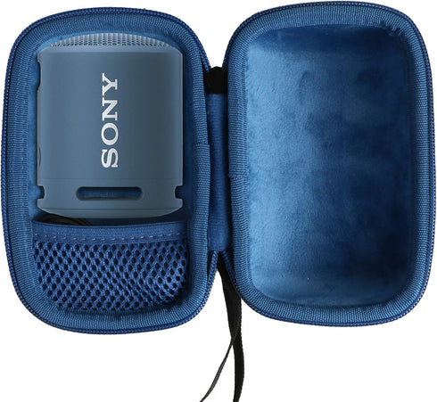 Khanka Hard Travel Case for Sony SRS-XB13 XB100 Waterproof Bluetooth Speaker, Compact Portable (Blue)