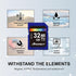 MMOMENT SDHC Card 32GB, Compatible with Camera, UHS-I, Class 10, High Read and Write Speed