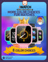 Kids Smart Watch for Boys Girls 6-12, Pedometer, Audio Book, Camera, Music Player, Birthday Present (Pink)