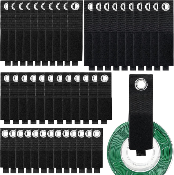 Windyun 48 Pcs Heavy Duty Extension Cord Holder - Storage Straps for Workshop, Garage, Wall, RV, Tool, Hose Organization