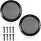 SynHHergyx 2 Pcs 6.5 Inch Metal Mesh Speaker Grill Covers Speaker Grill ABS