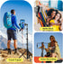 UBeesize 62" Phone Tripod & Selfie Stick, Camera Tripod Stand with Wireless Remote, Compatible with iPhone