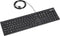Amazon Basics Low-Profile Wired USB Keyboard with US Layout (QWERTY), Matte Black