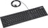 Amazon Basics Low-Profile Wired USB Keyboard with US Layout (QWERTY), Matte Black