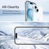 iPhone 15 Pro Max Privacy Screen Protector 6.7" - Gradient Colorful, Anti-Spy, Anti-Blue Light, Full Coverage, Easy
