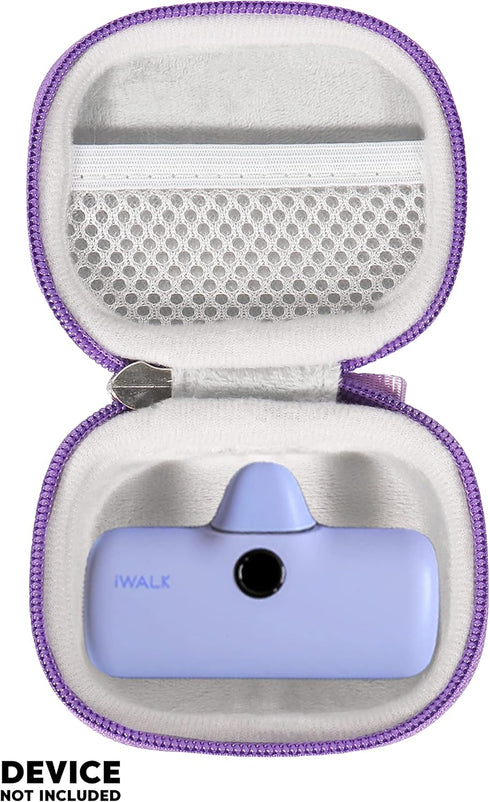 CaseSack for iWALK Portable Charger iPhone 15: USB-C Small Power Bank 20W 4500mAh, Fits Anker Nano Power Bank