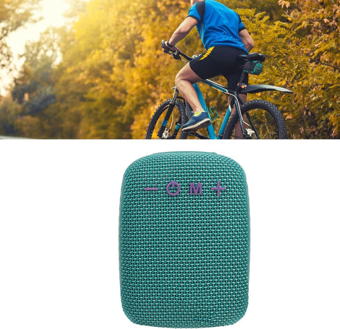 Sanpyl Blue Bluetooth Speaker for Biking - Outdoor Speaker with Serial Connection for Enhanced Sound