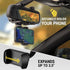Scosche SUHRM-1 StuckUp Rotatable Hands-Free Cell Phone Holder, 360° Hanging Rearview Mirror Phone Mount, Compatible