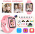 Smart Watch for Kids - Gift for Girls Age 5-12 - 1.54" Touch Screen Watch with HD Camera, 24 Games, Music, Pedometer