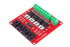 NOYITO 4-Channel MOSFET Switch Module, IRF540 Isolated Power Module (4-Channel, Red)