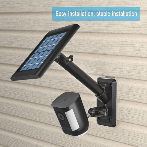 HOLACA 2-in-1 Vinyl Siding Clips for Stick Up Cam Pro Solar Panel, Spotlight Cam Pro/Plus, and Stick Up Cam