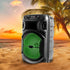 Technical Pro 8 Inch Bluetooth Speaker, 800 Watts with Woofer & Tweeter, Festival PA LED, True Wireless Stereo, 30 Feet