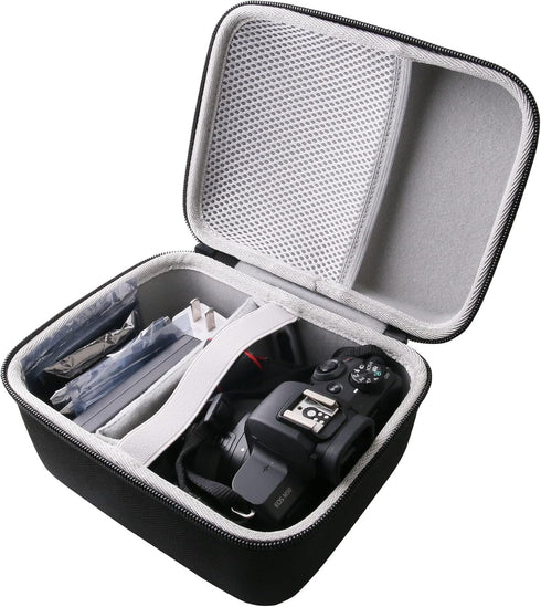 WERJIA Hard Carrying Case, Compatible with Canon EOS R100/EOS R50 Mirrorless Vlogging Camera