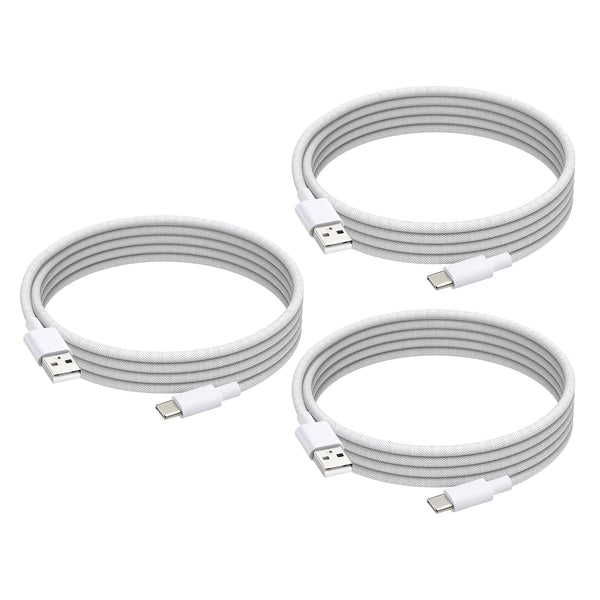 weishan 3-Pack USB C Charging Cable Compatible with iPhone 17 Pro Max