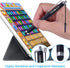Wisdompro Stylus Pens for Touch Screens, 9 Pack of Universal Rubber Tip Stylus with Lanyard Tether for iPad, Tablet,