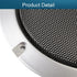 Fielect 5" Silver Speaker Grill Cover Mesh Decorative Circle Woofer Guard Protector with 4 Screws Audio Accessories