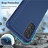 JXVM Dual Layer Protective Case for Samsung Galaxy A32-5G (6.5 inch) - Shockproof Rugged Cover with Non Slip Textured