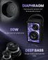 Raymate 80W Subwoofer-V5.3, 15H 8000mAh Bluetooth Speakers Wireless, Speakers with HiFi Stereo Sound, Rhythmic Lighting