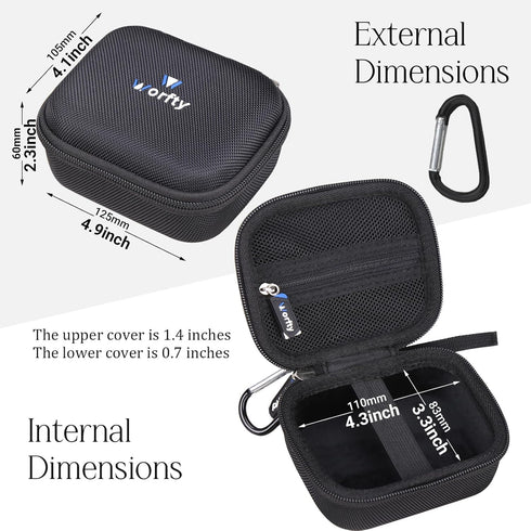 worfty 50000mAh Case for IGGPBB Portable Charger Power Bank - Travel Protective Carrying Storage Bag