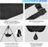 JJC Heavy Duty Tripod Weight Stone Bag, Sandbag for Lightweight Tripod Easel Light Stand Astrophotography