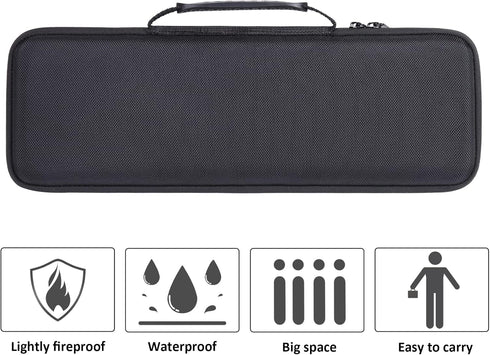 khanka Hard Travel Case for Logitech K600 Wireless Keyboard Replacement