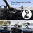 Zonada 360 Magnetic Phone Holder for Car, Vacuum Suction Phone Mount Magnet Cell Phone Holder, Rotation Foldable