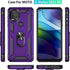 Moto G Stylus 5G Case (2021) with Screen Protector, Military Grade 16ft Drop Tested Cover with Magnetic Kickstand