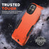 NTG 2023 Designed for iPhone 11 Case - Heavy-Duty Tough Rugged Lightweight Slim Shockproof Protective Case, Orange