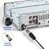 BINGFU Tuner,10 Universal Car Stereo AM FM Dipole Antenna,Hidden Adhesive Mount AM FM Radio Antenna for Vehicle Car