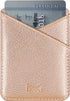 Phone Card Holder, Cell Phone Stick On Glitter PU Leather Sleeve, Credit for iPhone Samsung Most Smartphones