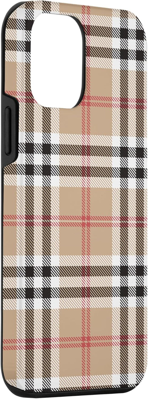 Checkered Plaid Flannel Gingham Pattern Case for iPhone 12 mini