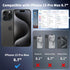 CACOE Magnetic Case for iPhone 15 Pro Max 2023, 6.7 inch, Anti-Fingerprint TPU Thin Cover, Compatible with MagSafe,