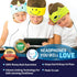 CozyPhones Green Frog Over Ear Headband Headphones - Kids Volume Limited, Thin Speakers & Soft Fleece Design.