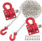1/10 RC Metal Tow Hook with Trailer Tow Chain Buckle Shackles RC