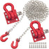 1/10 RC Metal Tow Hook with Trailer Tow Chain Buckle Shackles RC