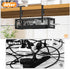 Under Desk Cable Management Tray, Cable Organizer, Cord Management Box for Office, Home, No Drill Required