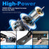 FRESMOL Duster-3 100000RPM Compressed Air Gear Adjustable Electric Air Duster with LED Light, Rechargeable Cordless Air