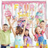 xuanflyF 4th 4th Ice Cream Birthday Party Decoration, Ice Cream Birthday Backdrop Banner, Four Ever Sweet Birthday