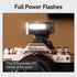 ZENIKO ZF04 zv1/Fuji 2 372 6500K 3s Mini Camera Flash Speedlite for Canon/Nikon/Sony - Power Levels, Full Power