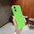 Finyosee 17 17 6.3 inch-Neon Compatible with iPhone Neon Case,Cute Aesthetic Bling Glitter Thin Slim Shockproof Soft
