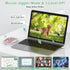 Gizdot 5.2/2.4G 3-Level Wireless Mouse for Laptop/MacBook Air/Pro & iPad, Mouse Jiggler Mode Bluetooth Rechargeable