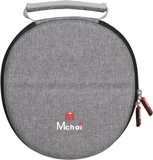 Mchoi Hard Carrying Case for Logitech Zone Vibe 100/125 Wireless Headphones, Waterproof Grey Travel Protective Case