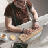 MOFII 7 8 10 Wireless Keyboard and Mouse Combo, Retro Typewriter Keyboard with Multi-Media Function Keys and Number Pad