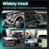 NAIKAAN 360 Magnetic Car Phone Mount, Rotating Suction Mount for Dashboard & Windshield, Strong Hold MagSafe Compatible