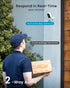ieGeek Wireless Outdoor Security Cameras, 2K 3MP Battery Powered WiFi with Spotlight & Siren Alarm, 2-Way Audio, Color